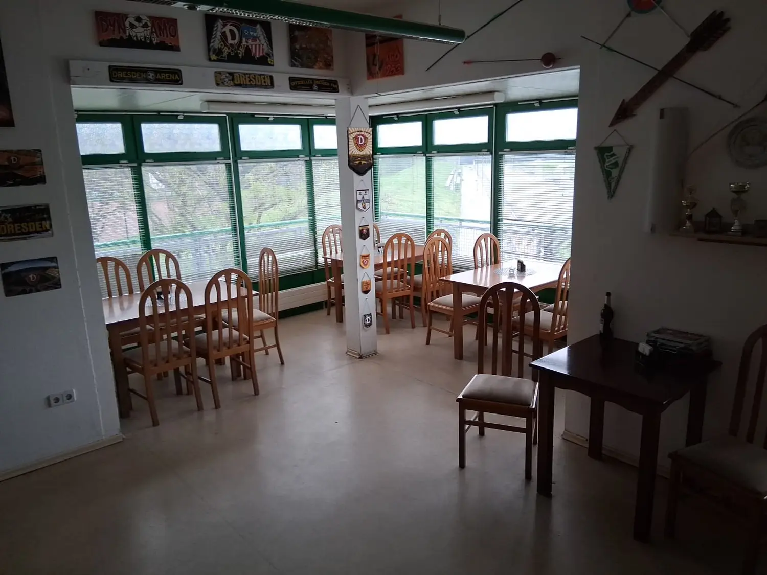 Sportgaststätte SV Grün-Weiß Pirna - Essbereich