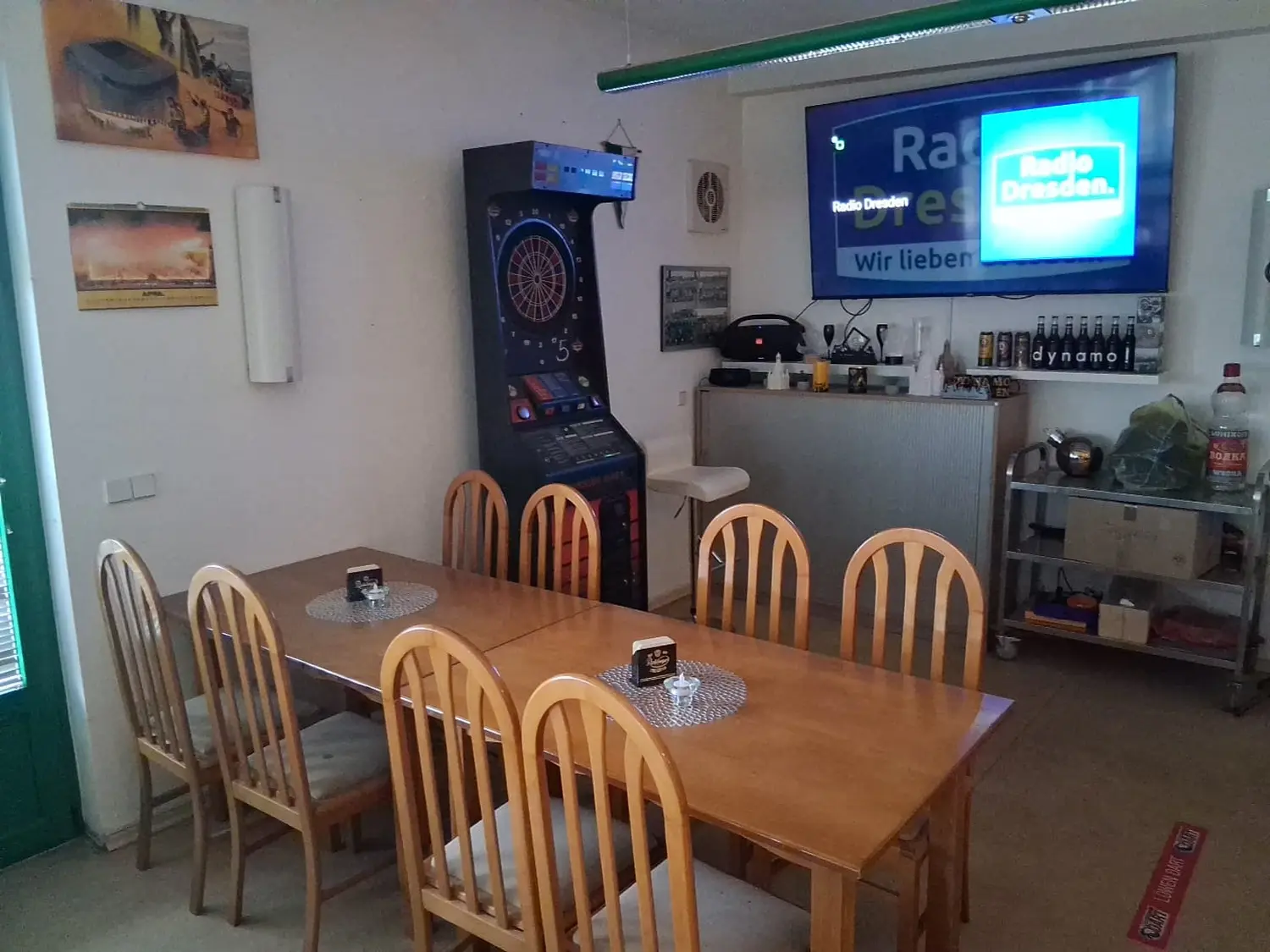 Sportgaststätte SV Grün-Weiß Pirna - Essbereich