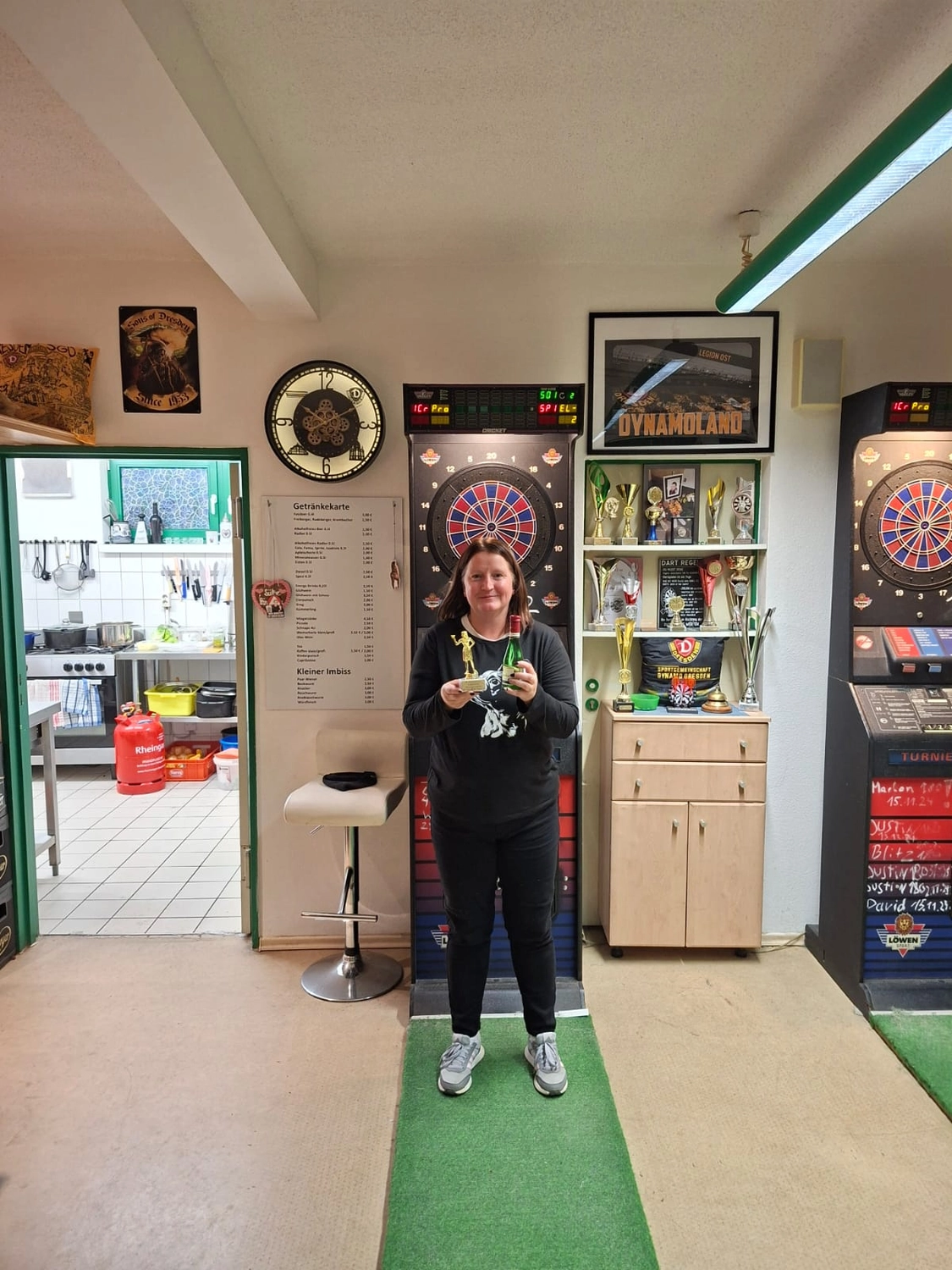 Sportgaststätte SV Grün-Weiß Pirna - Gebäude Vorderansicht