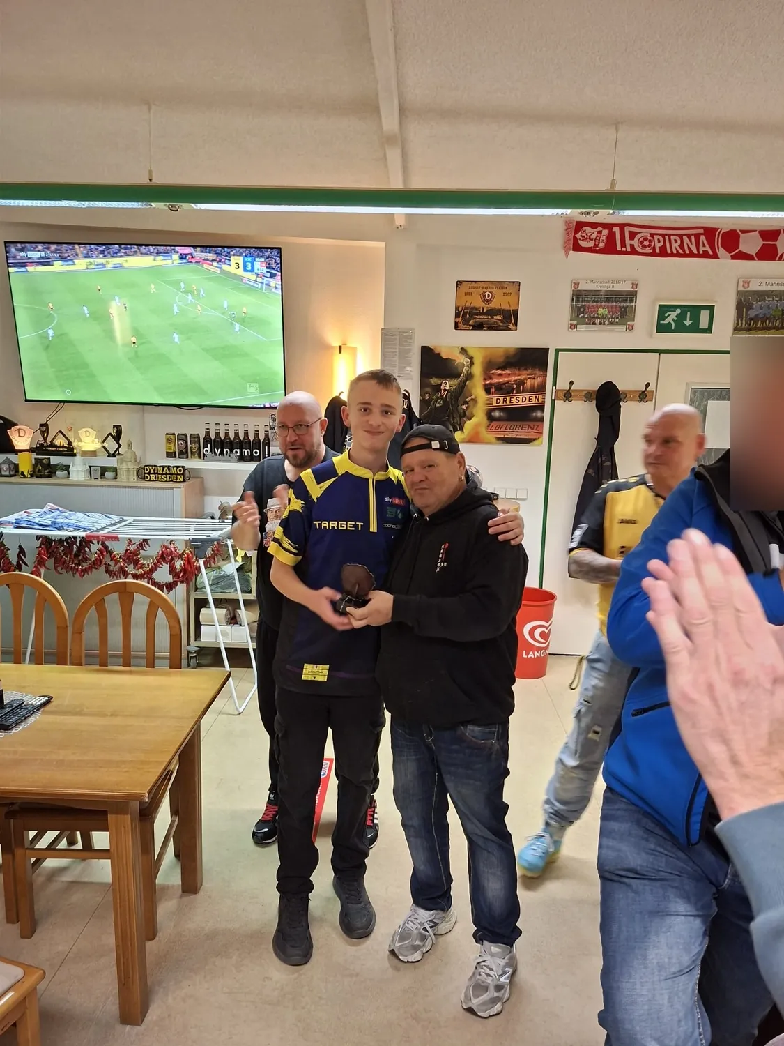 Sportgaststätte SV Grün-Weiß Pirna - Gebäude Vorderansicht