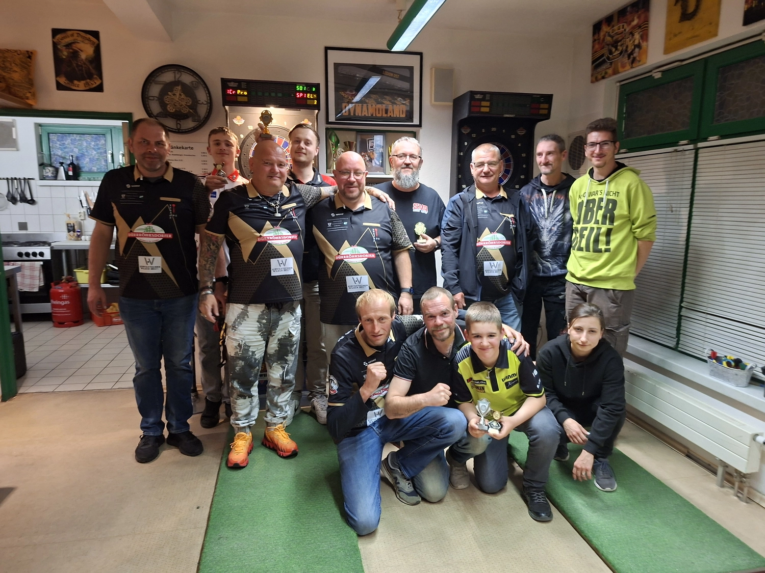 Sportgaststätte SV Grün-Weiß Pirna - Gebäude Vorderansicht