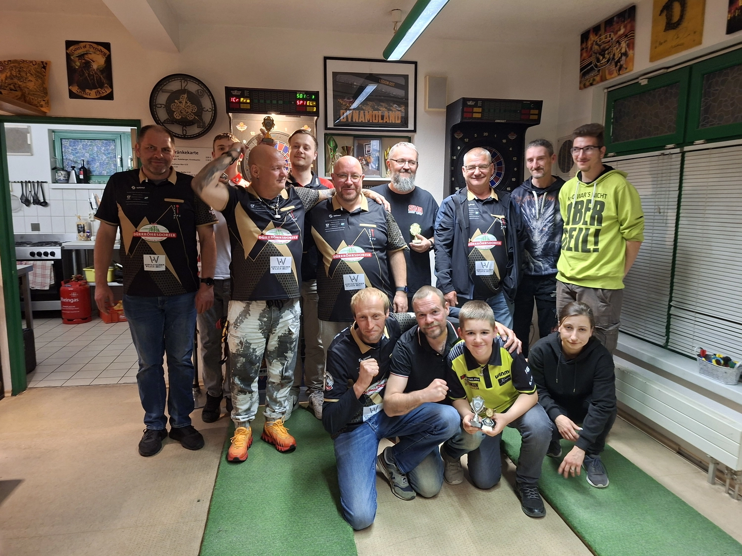 Sportgaststätte SV Grün-Weiß Pirna - Gebäude Vorderansicht