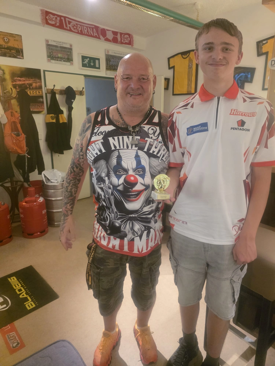 Sportgaststätte SV Grün-Weiß Pirna - Gebäude Vorderansicht